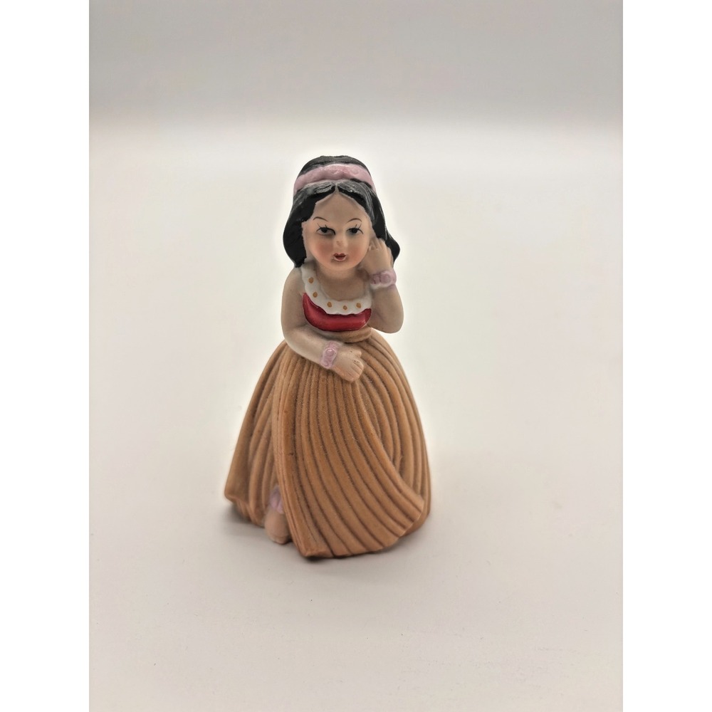 JSNY Porcelain Bell Jeffrey Snyder New York Girls Around the World Hawaiian Hula
